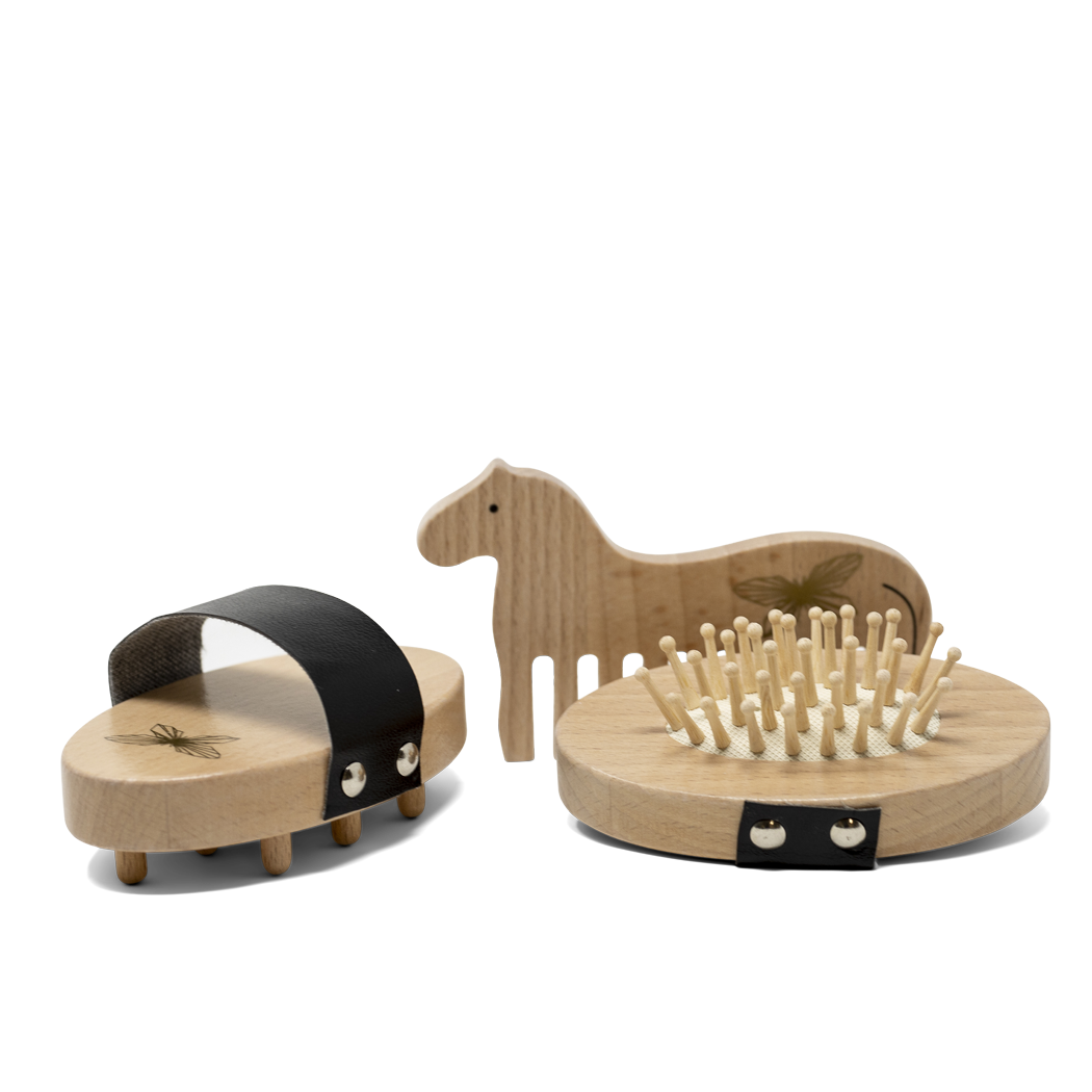 Set Grooming Hobby Horse