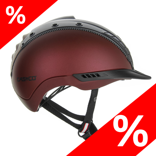 MISTRALL-2 EDITION DARK RED-BLACK CASCO