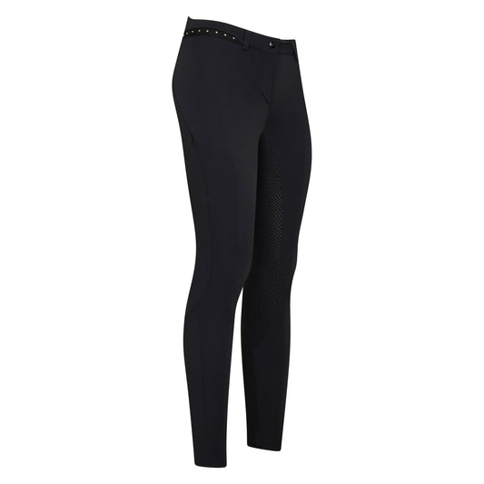 Pantaloni de echitatie ES Equitation Queen Diamond FullGrip