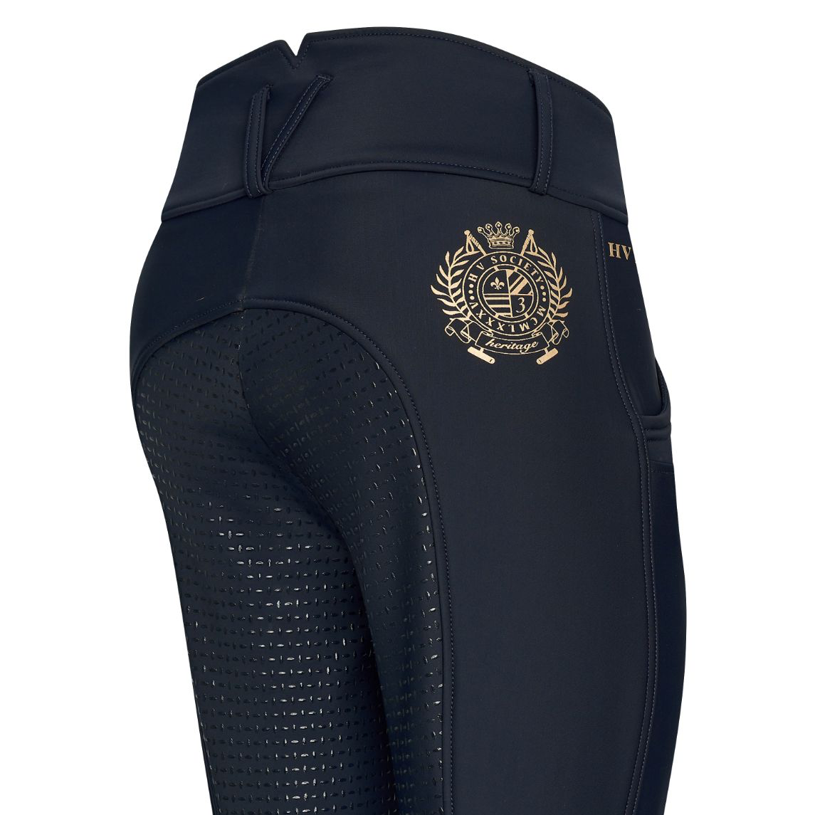 Pantaloni echitație HVP Favouritas Luxury FullGrip Winter