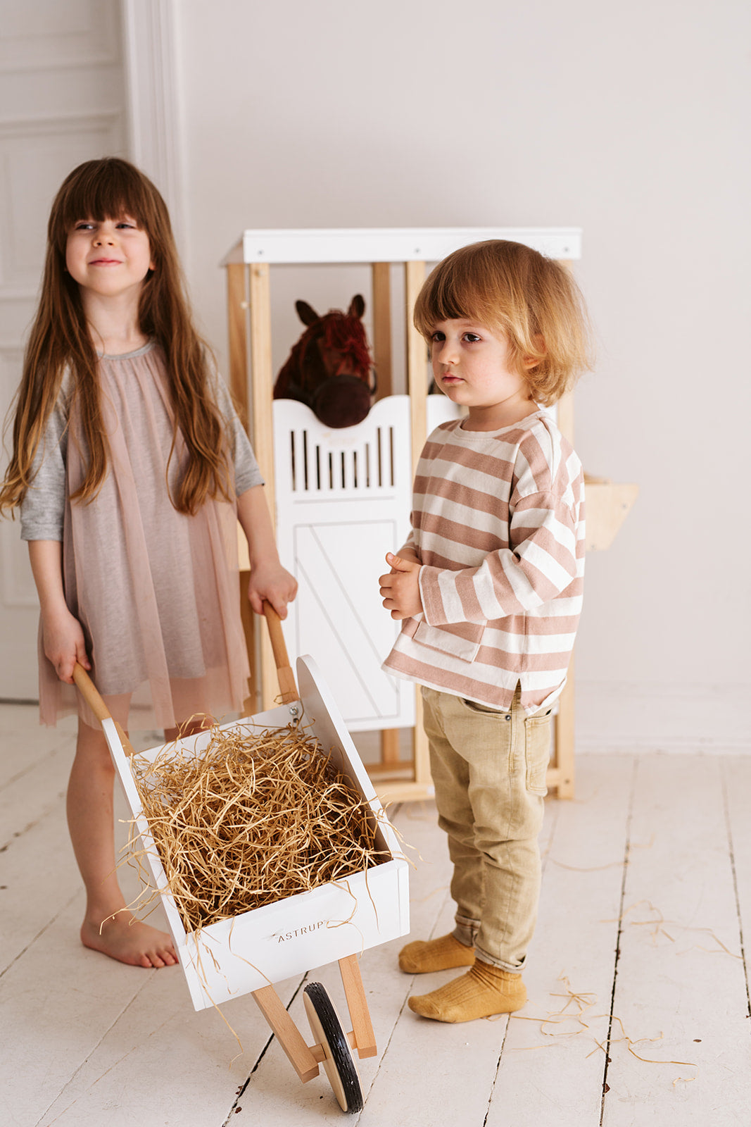 Roaba de lemn pentru copii Hobby Horse