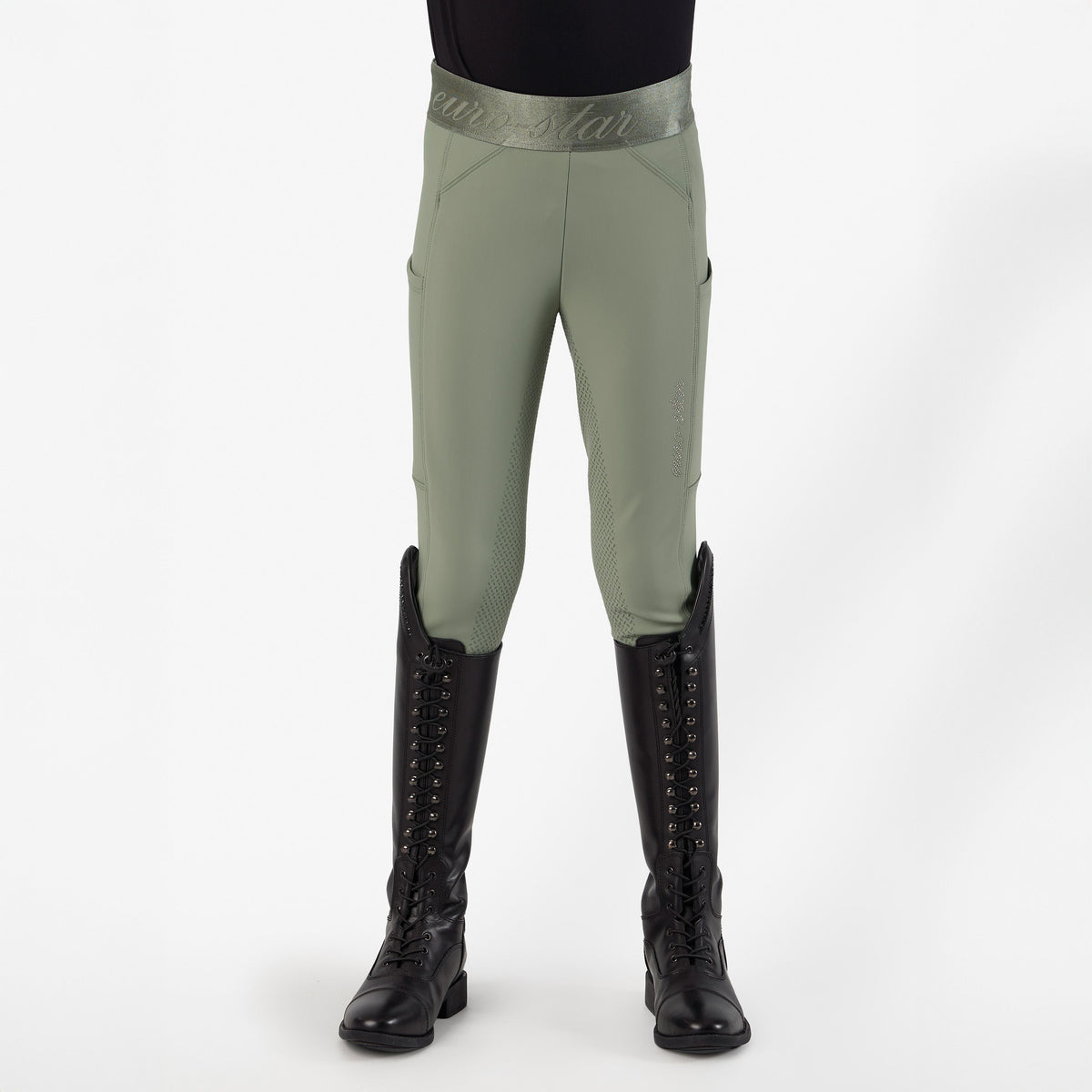 Pantaloni echitatie ES Impressive Full Grip