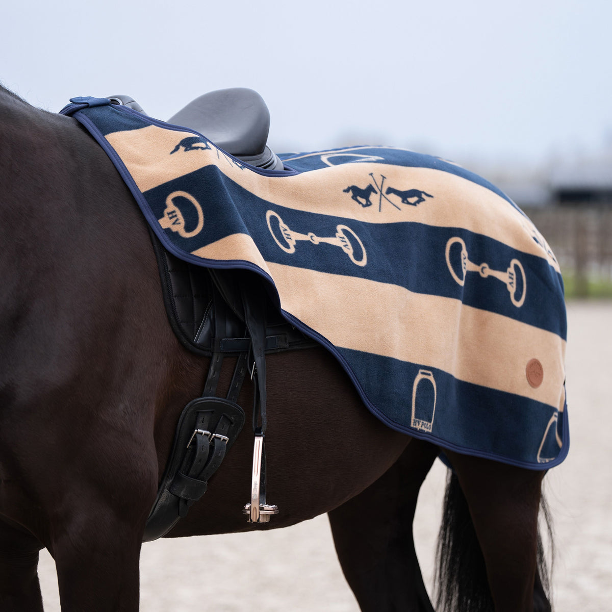 Patura de antrenament HVP-Gwenny print fleece