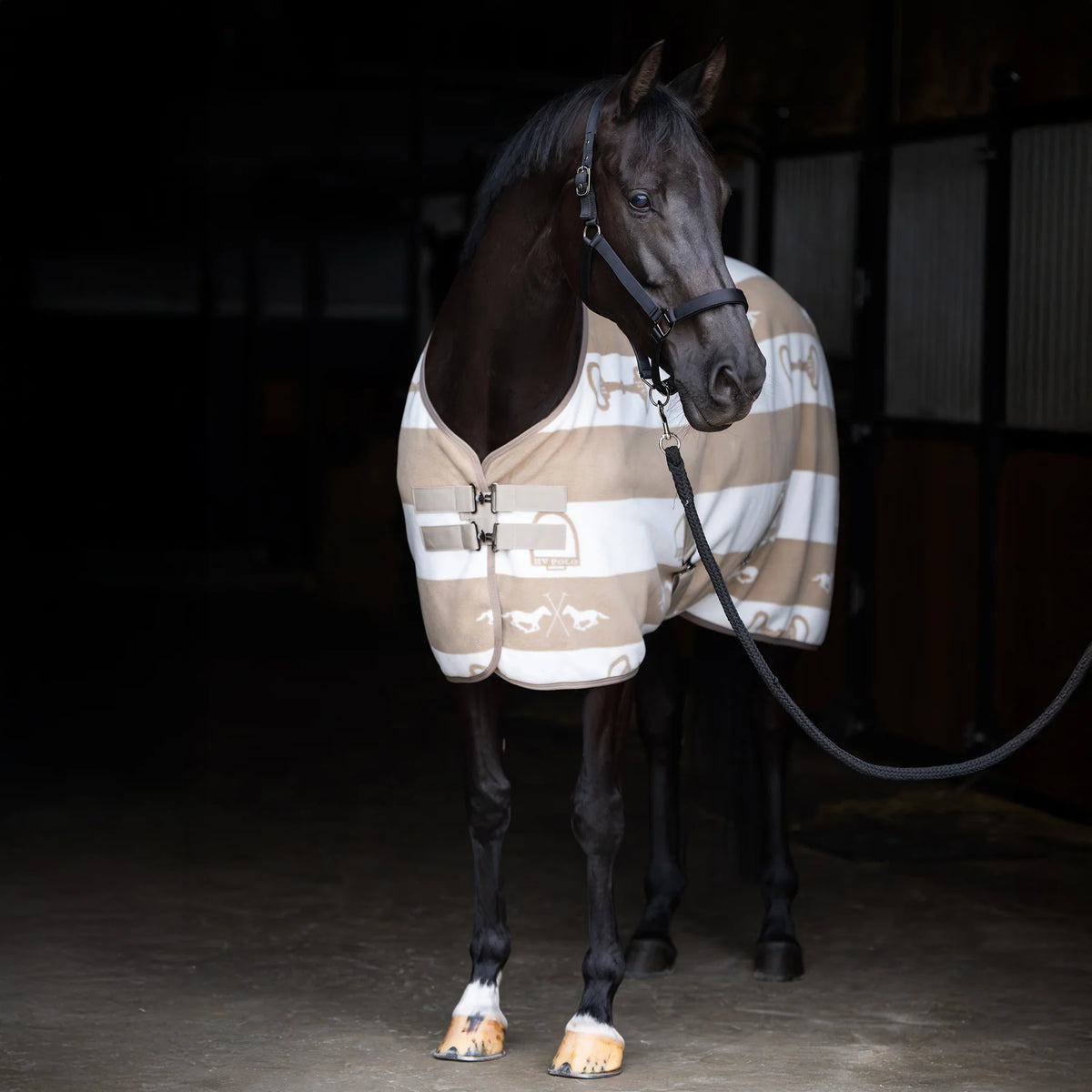 Patura fleece HV Polo Gwenny Print