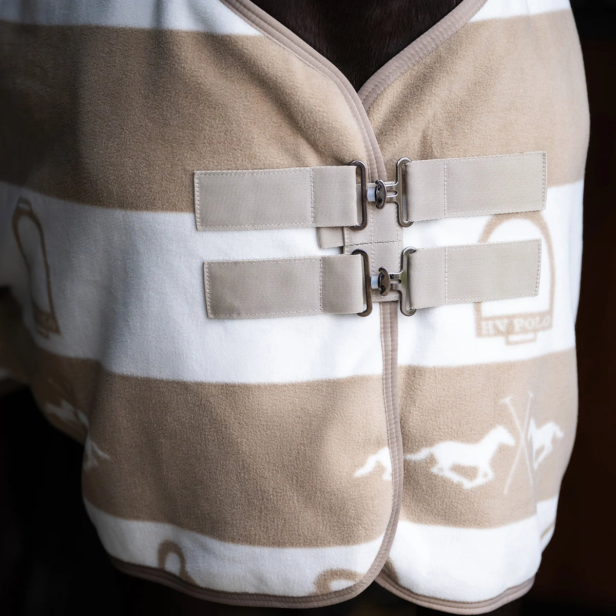 Patura fleece HV Polo Gwenny Print