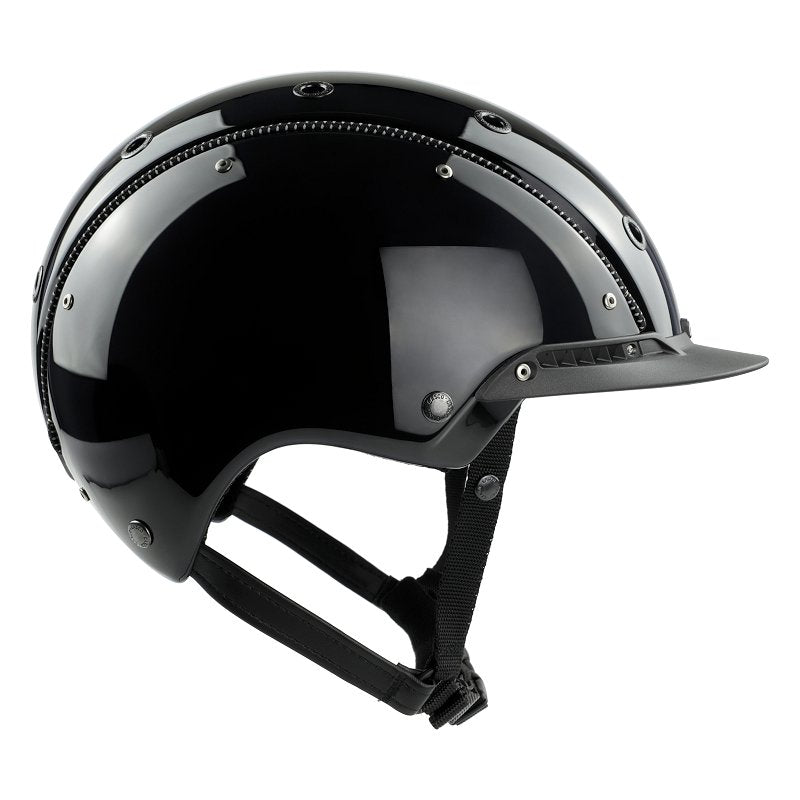 CHAMP-3 PLUS black shiny CASCO